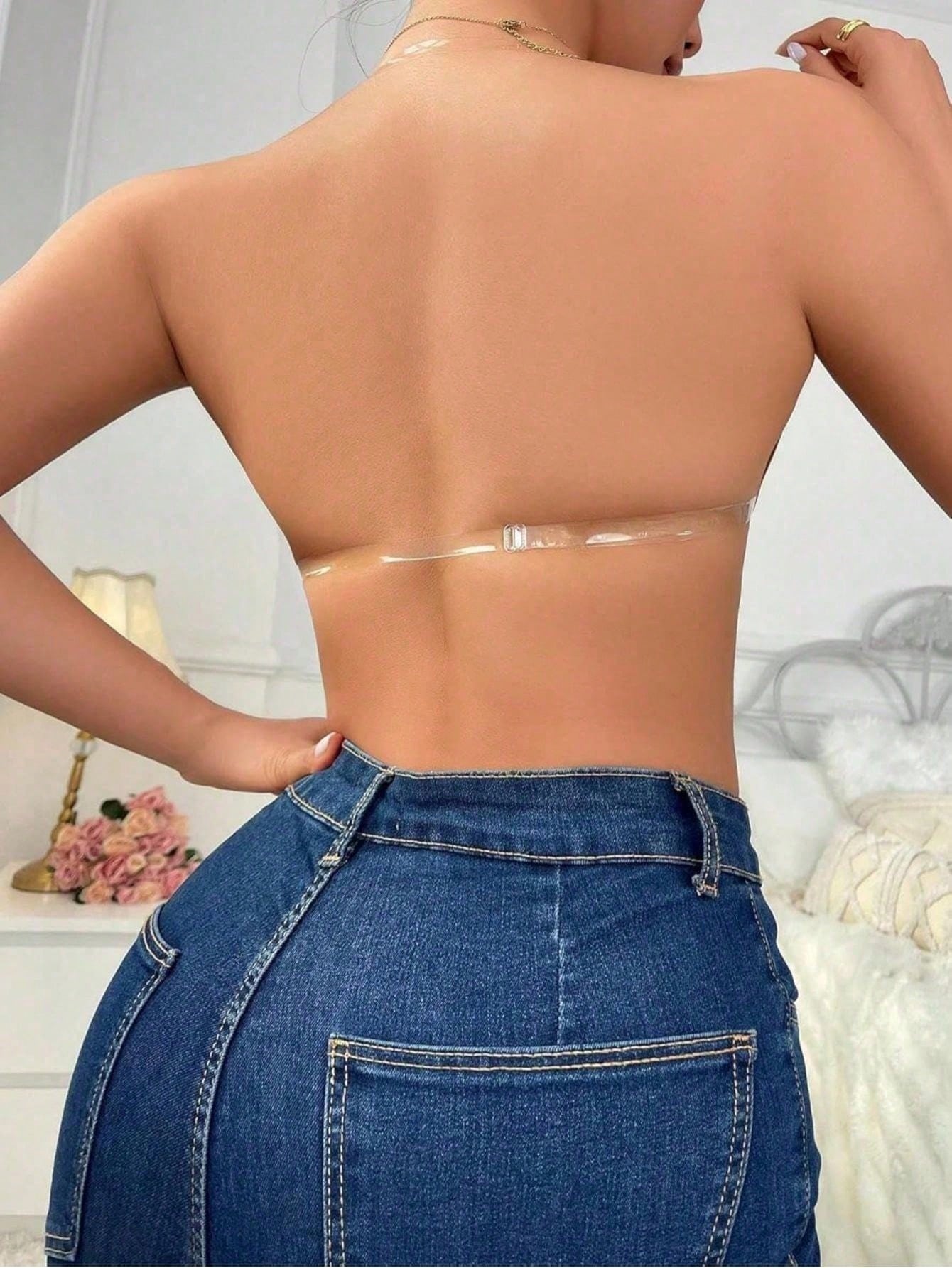 1pc Women's Strapless Adhesive - Strapless Bra Adhesive ulasan dan harga