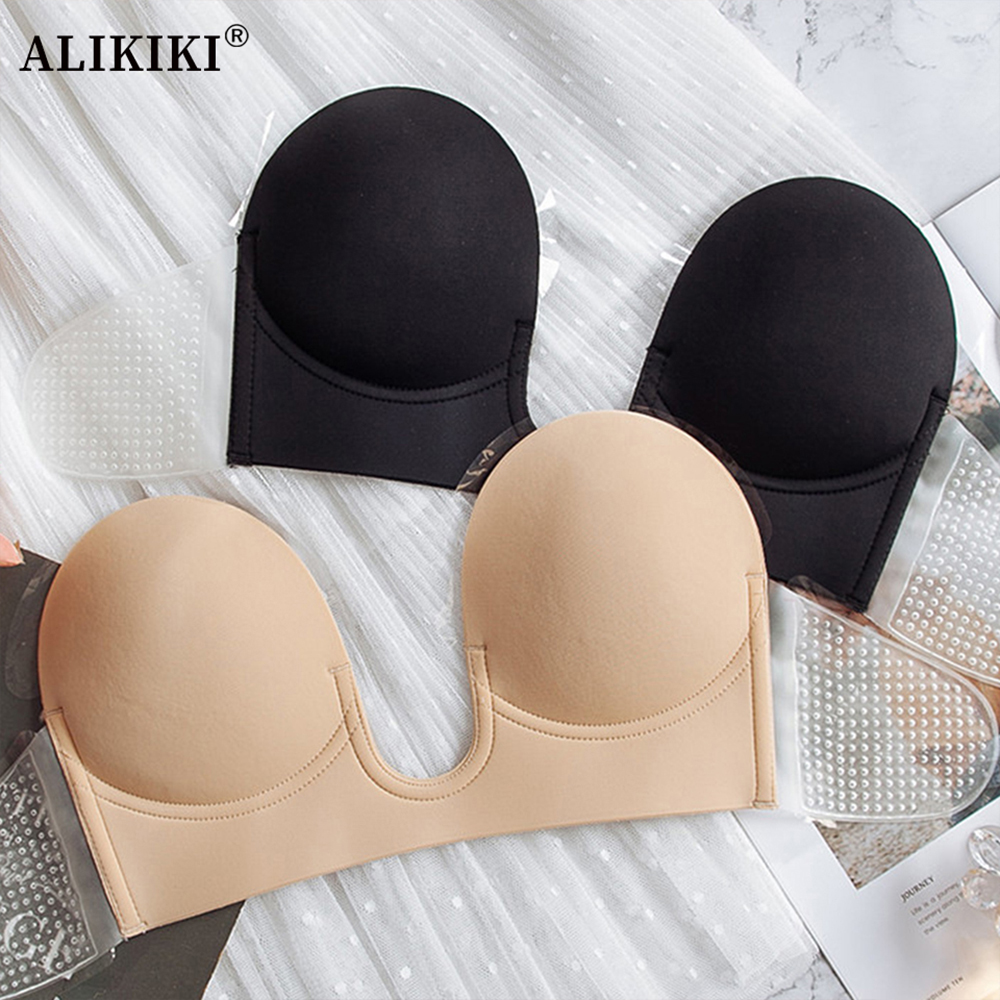 Sticky Bra Deep Plunge Straple - Backless Bra Sticky ulasan dan harga