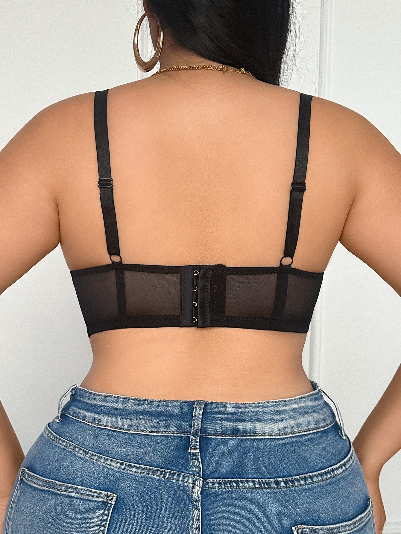 Wide Strap Plus Size Women Bra - Minimizer Bra Women ulasan dan harga