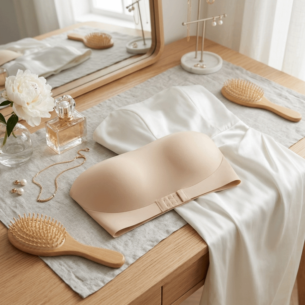 Back Beauty Invisible Straples - Wirefree Bra Comfort ulasan dan harga