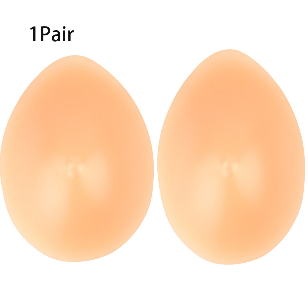 1Pair Silicone Breast Form For - Mastectomy Bra Pocket ulasan dan harga