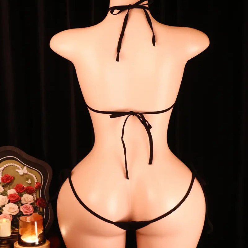 Sexy Babydolls Dress Lingeries - Sheer Mesh Bra ulasan dan harga