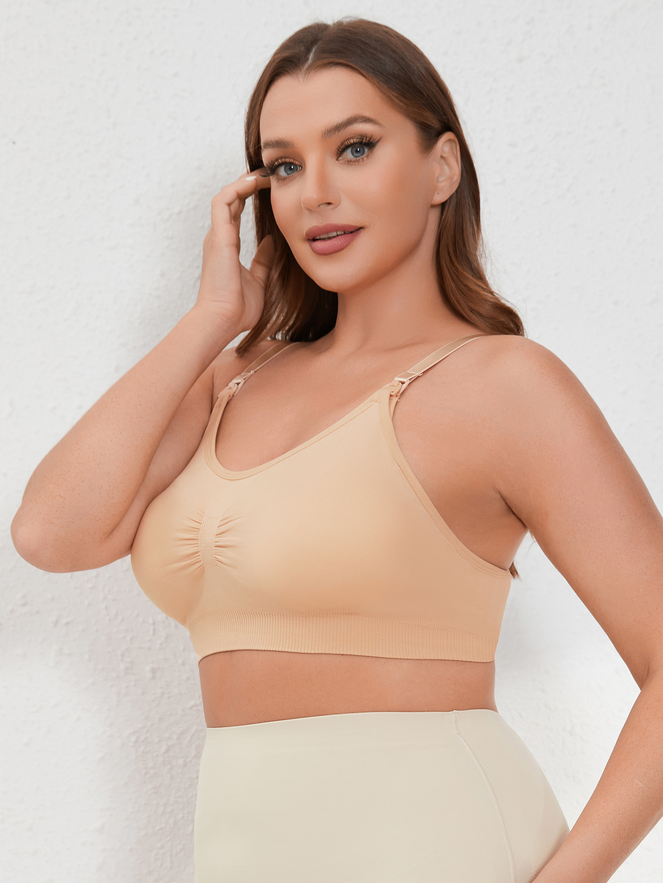 Adjustable Seamless Plus Size  - Nursing Bra Clip ulasan dan harga