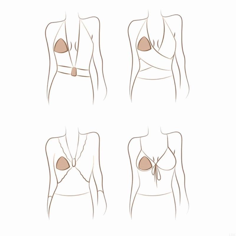 L5YC Adhesive Bra Invisible Li - Backless Bra Sticky ulasan dan harga