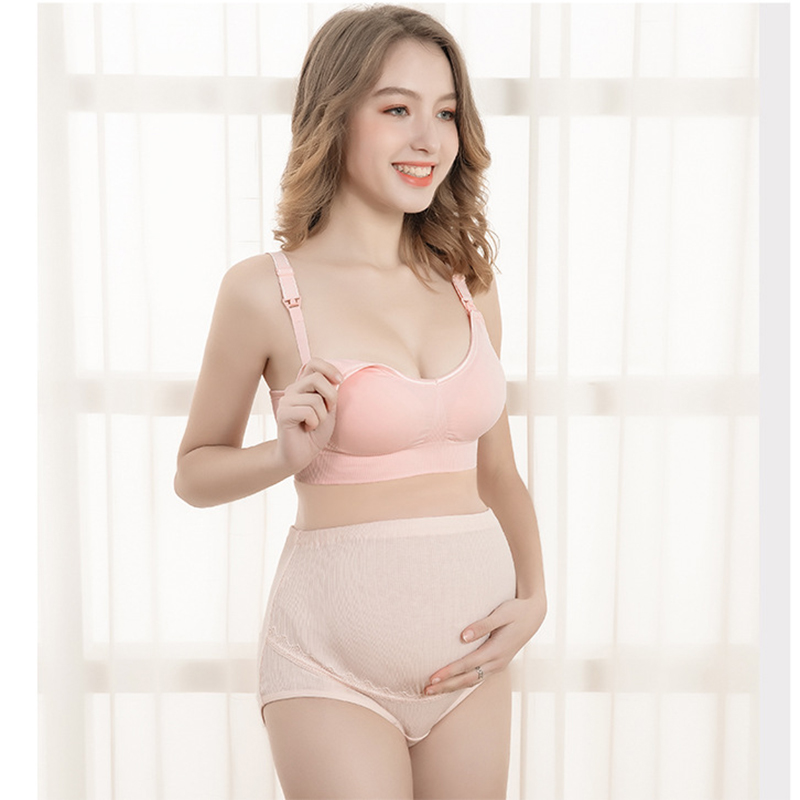 Wireless Maternity Bra Pregnan - Nursing Bra Clip ulasan dan harga