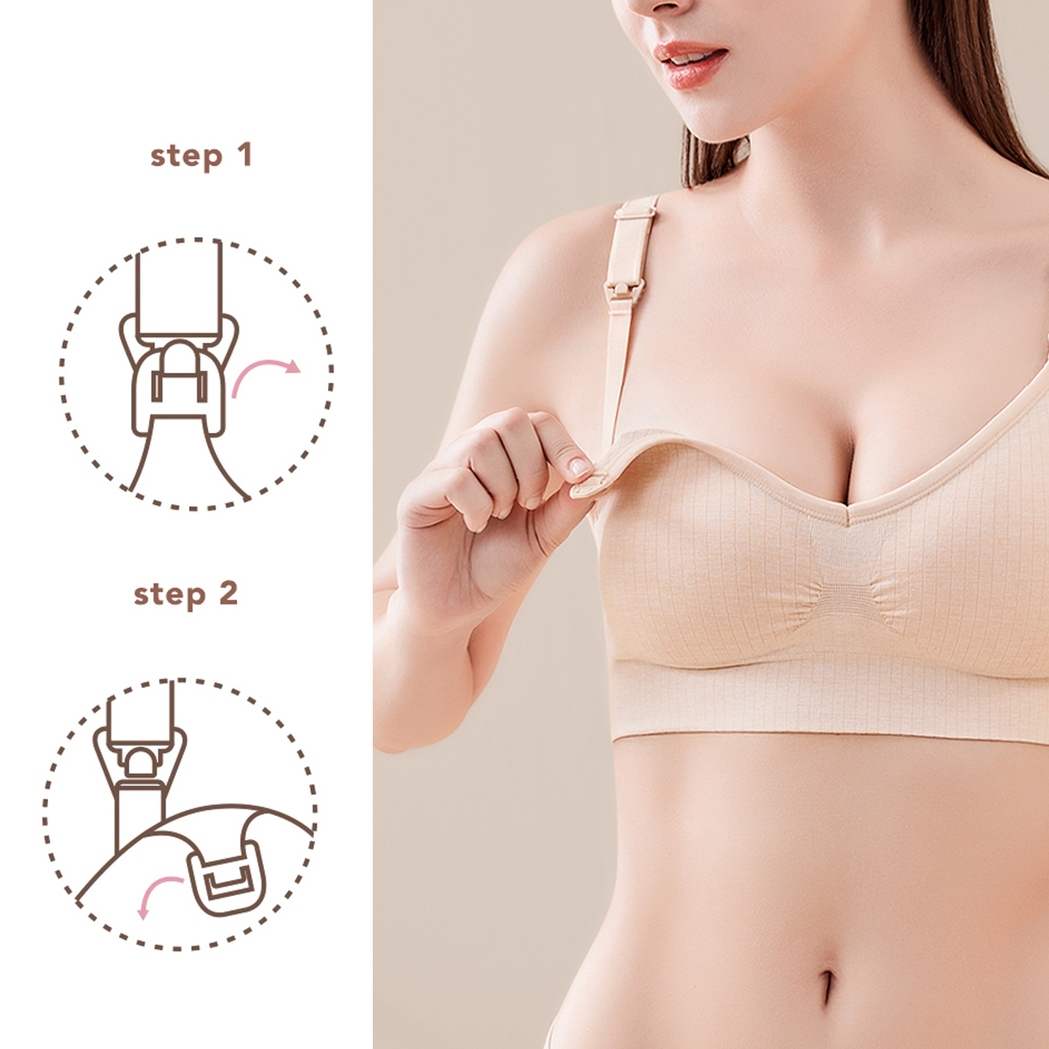 18MM Nursing Bra Clips Breastf - Nursing Bra Clip ulasan dan harga