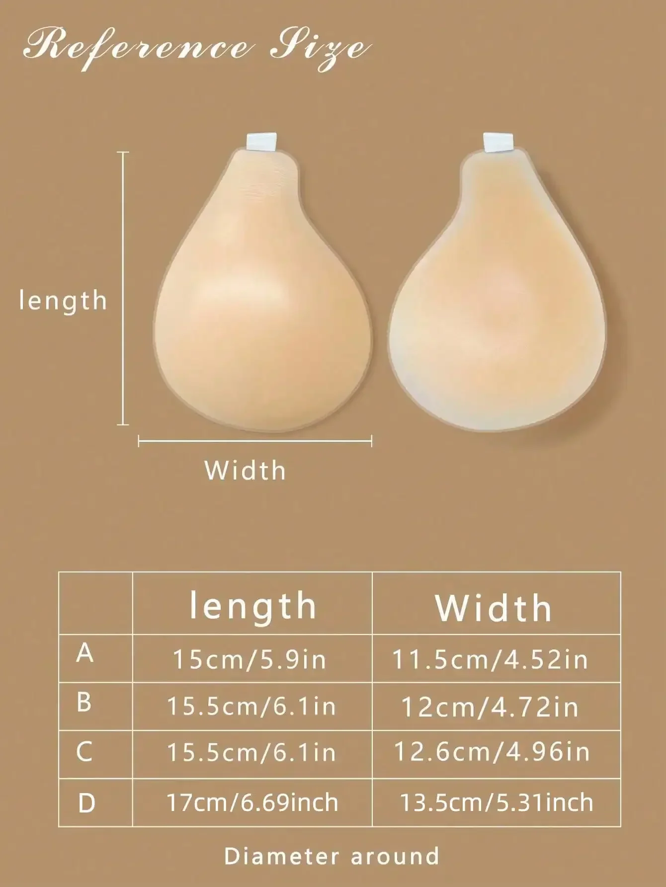 1pc Invisible Backless Straple - Push Up Bra Silicone ulasan dan harga