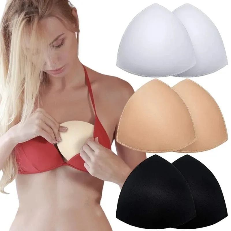Bra Pad Ventilation Triangle C - Push Up Bra Silicone ulasan dan harga