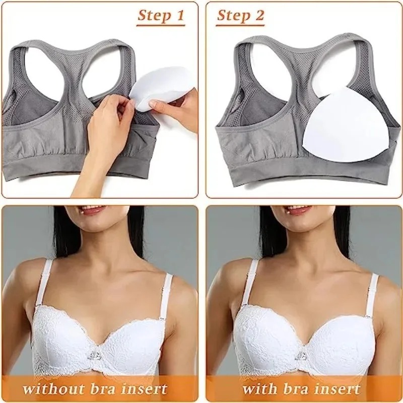 Bra Pad Ventilation Triangle C - Push Up Bra Silicone ulasan dan harga