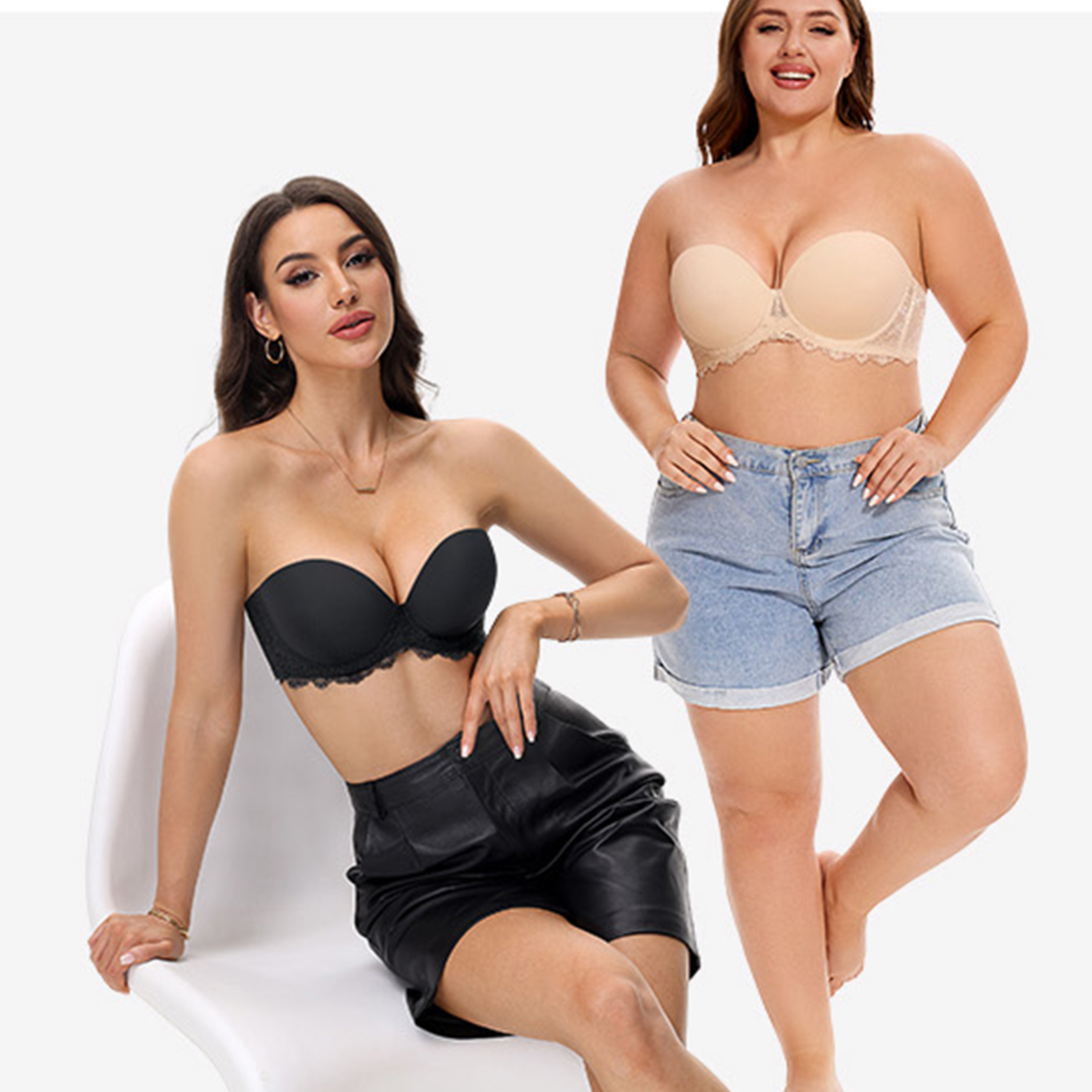 New Plus Size Sexy Strapless P - Convertible Bra Multiway ulasan dan harga