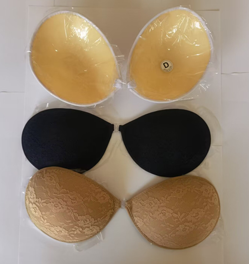 Waterproof Reusable Lace round - Backless Bra Sticky ulasan dan harga