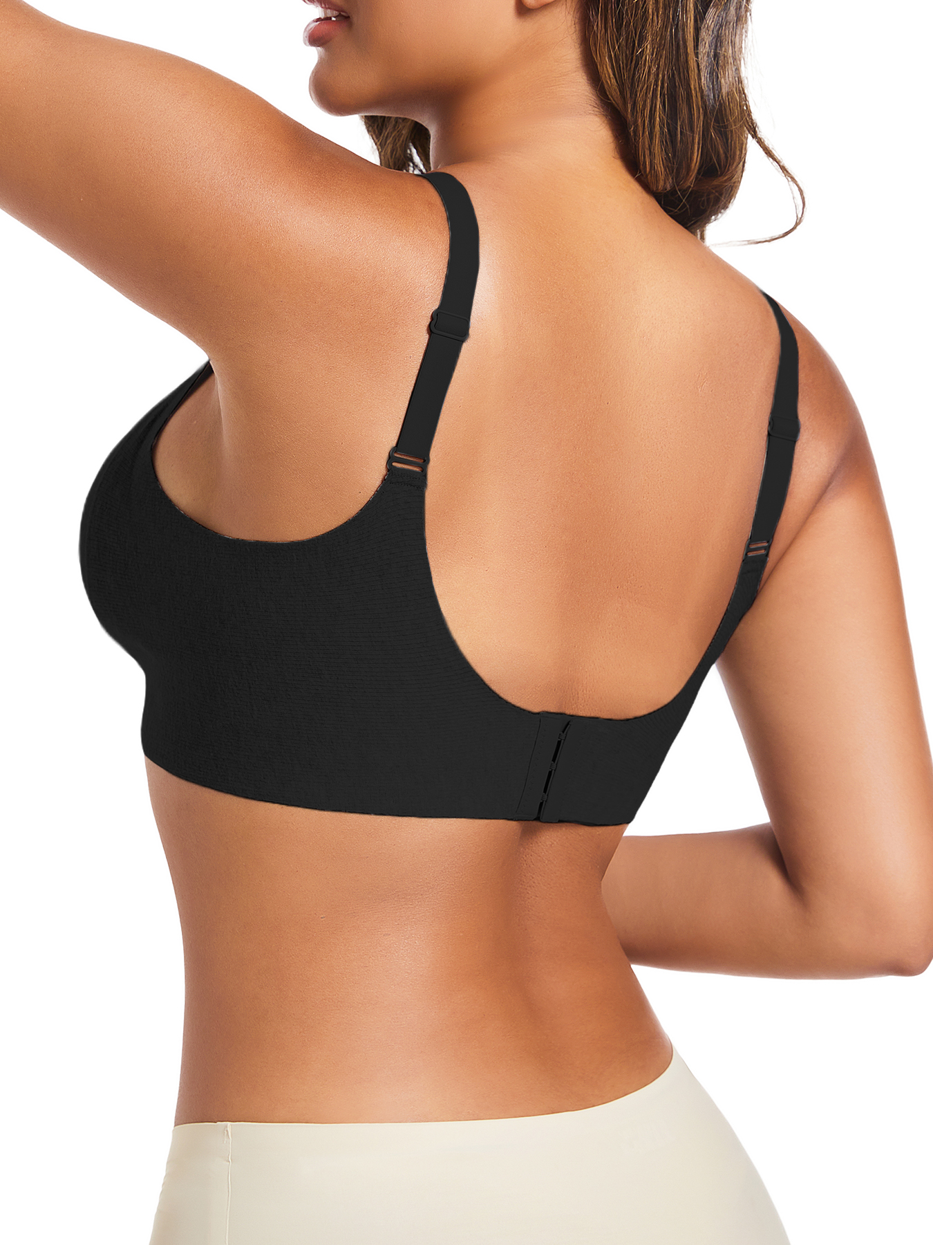 1pc Women's Casual Black  Push - Underwire Bra Padded ulasan dan harga