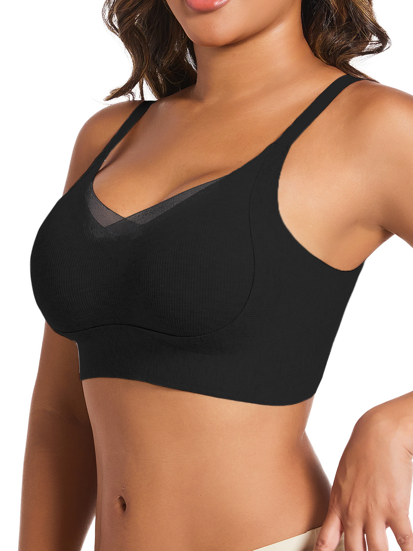 1pc Women's Casual Black  Push - Underwire Bra Padded ulasan dan harga