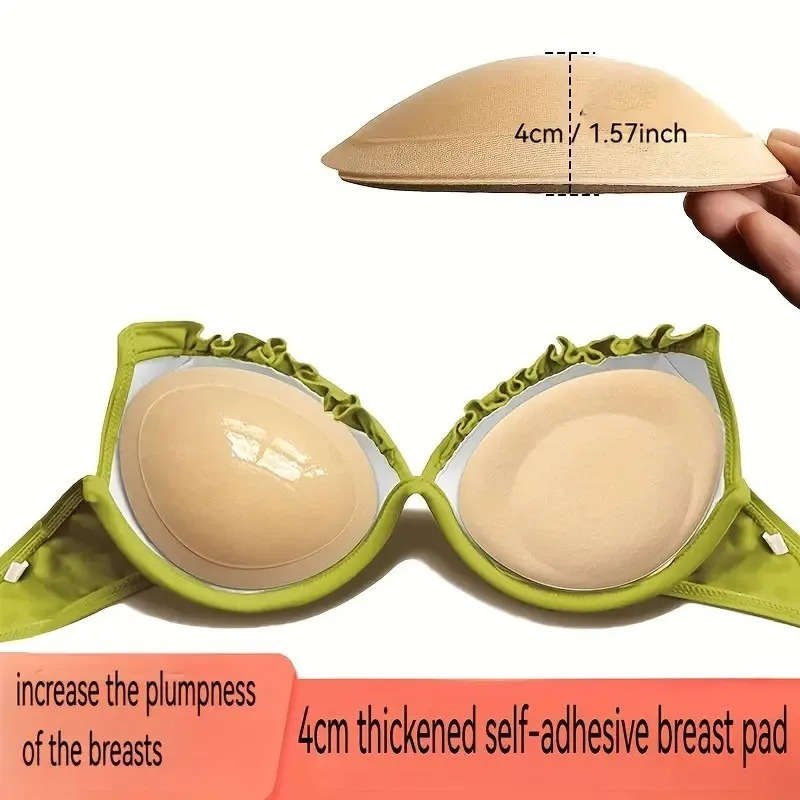 Self Adhesive Bra Pads Invisib - Plunge Bra Push Up ulasan dan harga