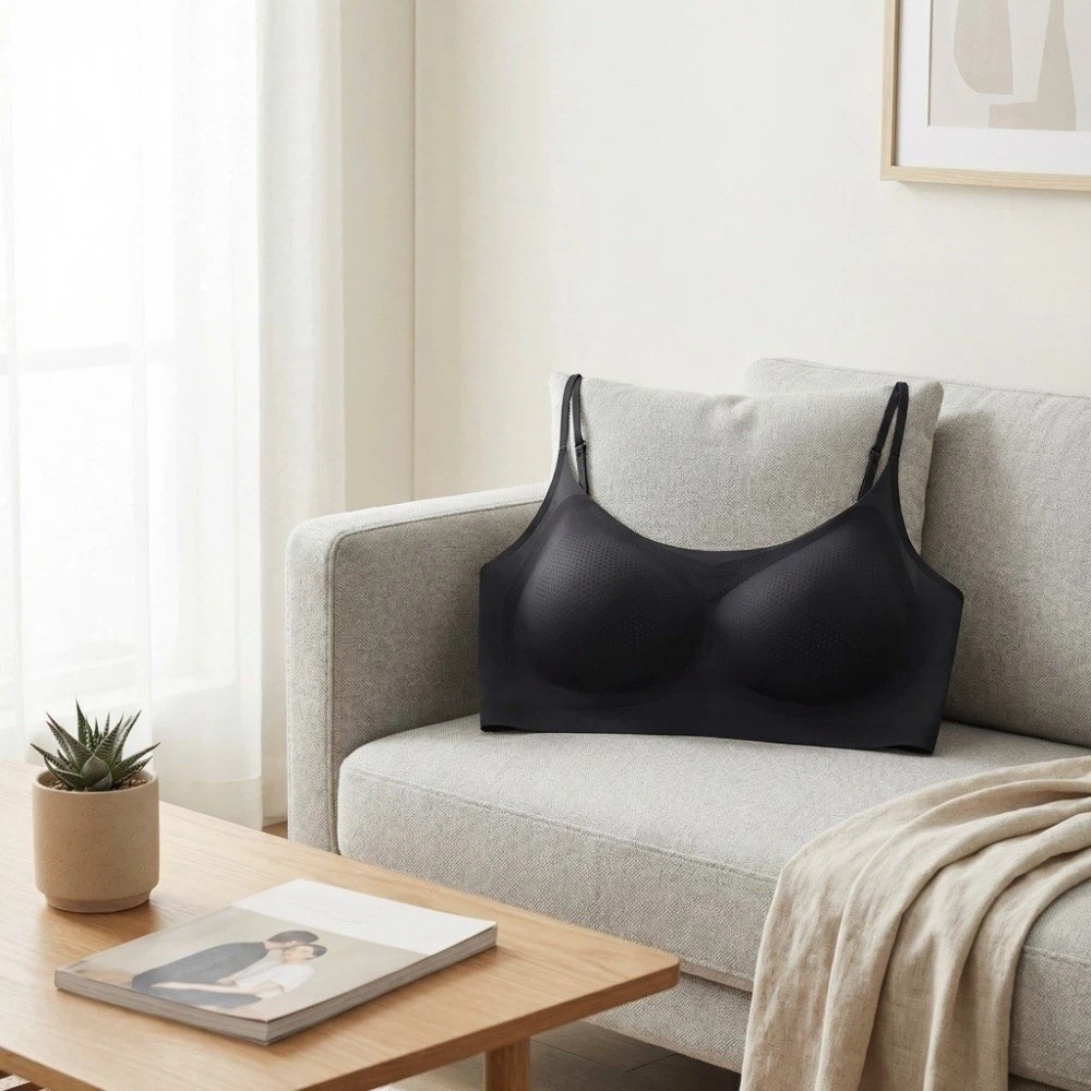 Thin Ice Silk Wireless V Bra S - Wirefree Bra Comfort ulasan dan harga